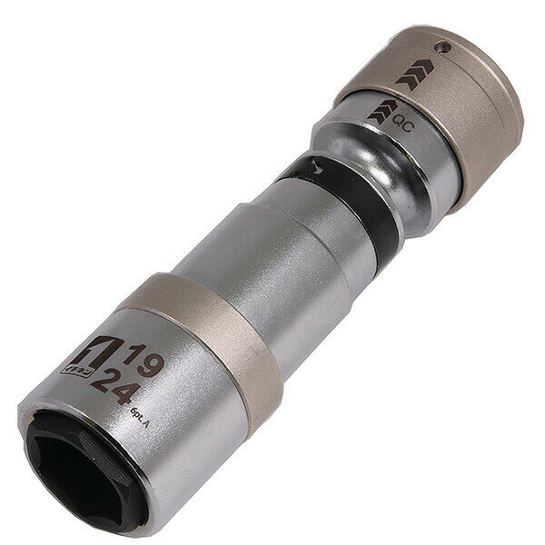 MUSTTOOL（マストツール） IM-4W1924IUN-6K QC首振ソケット ダブル 19/24 6角　 19...