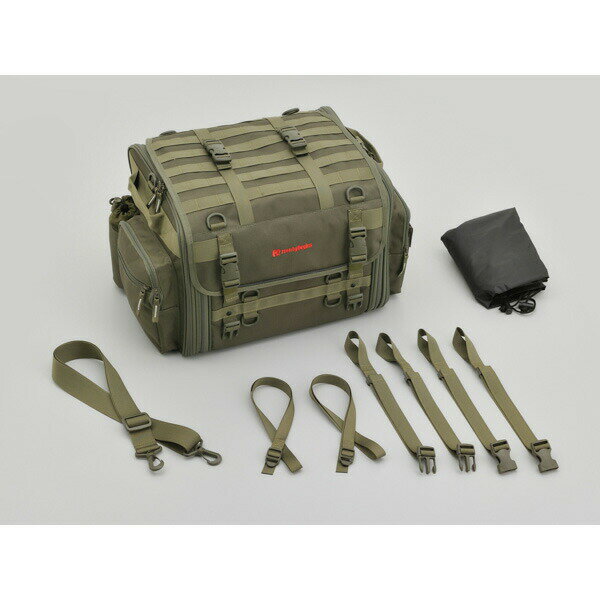 DAYTONA（デイトナ） DH-764 ツーリングシートバッグBASIC グリーン Lサイ 29