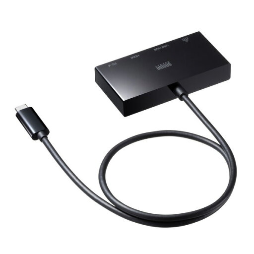 サンワサプライ USB Type-Cマルチ変換アダプタ AD-ALCMHL1BK AD-ALCMHL1BK サンワサプライ USB Type-Cマルチ変換アダプタ AD-ALCMHL1BK AD-ALCMHL1BK