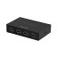 グリ－ンハウス:HDMIスプリッタ 4K2K 4ポート メタル ブラック GH-HSPH4-BK スプリッタ 4K2K 4ポート