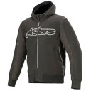 アルパインスターズ:RHOD WINDSTOPPER HOODIE 940 MELANGE BLACK L 4200420 アルパインスターズ パーカー カジュアル バイクウェア