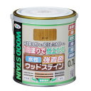 アサヒペン 水性強着色ウッドステイン 0.7L オーク 4970925464576