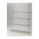 【メーカー直送】ストア・エキスプレス ワイヤーラック 重量棚展開 H210cm 5段 D45.7cm W151.4cm 61-62-11-3(4)