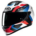 HJC Helmets:C10 ティンス BLACK/RED/BLUE（MC21SF） M HJH233BK01M C10 ティンス BLACK/RED/BLUE