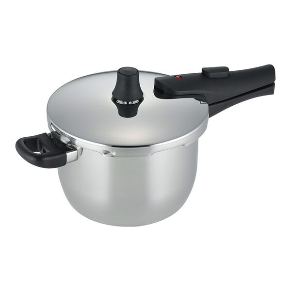パール金属:普段使いの圧力鍋3L（ガラス蓋・目皿付） HB-5137
