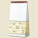 HEIKO（ヘイコー）:角底袋　ティータイム　No.12 004047200 紙袋 マチ付 マチあり 規格 角底 プレゼント 店 業務用