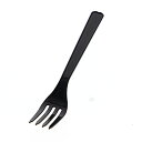 HEIKO(ヘイコー) プラスチックフォーク 16cm 単袋 黒 004513024
