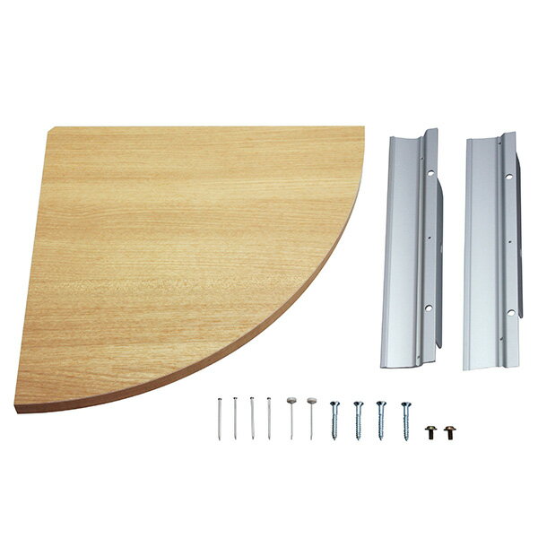 ベルク MR4132 コーナーシェルフ ナチュラル 220 MR4132