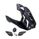 LS2 HELMETS PV1 ピークバイザー グロスブラック EXPLORER F用 800701PEK13
