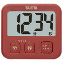 TANITA(タニタ) 薄型タイマー TD-408 レッド 8144800