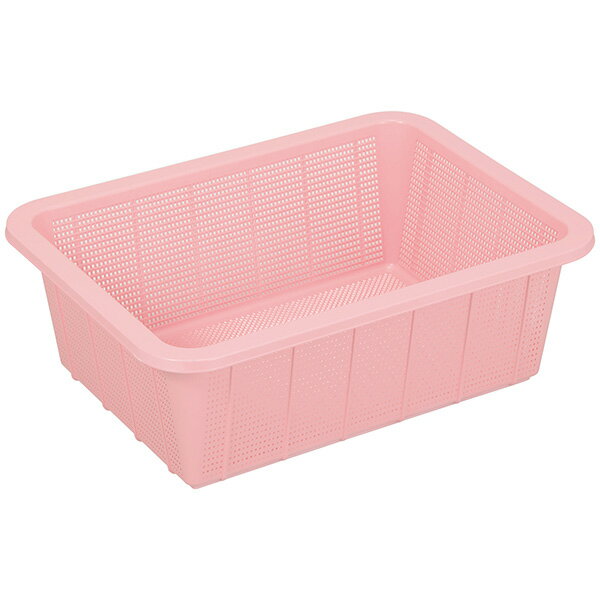 TONBO（新輝合成） アシスト 抗菌角ざる 深3型 ピンク 2855440