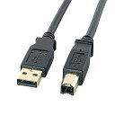 サンワサプライ USB2.0ケーブル KU20-06BKHK2