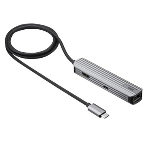 サンワサプライ USB Type-Cマルチ変換アダプタ(HDMI+LAN付) USB-3TCHLP7S-1 サンワサプライ USB Type-Cマルチ変換アダプタ(HDMI+LAN付) USB-3TCHLP7S-1