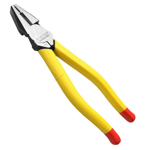 VICTOR（ビクター）の一覧はこちら●テコの原理を応用して偏心にすることで、軽く切断することができます。●材質:構造用炭素鋼●全長(mm)：192●切断能力(mm)鉄線：φ3.2●切断能力(mm)銅線：φ4.0●切断能力(mm)ピアノ線：φ1.8●落下防止用ひも取付穴：無【商品サイズ】縦(mm)　192横(mm)　49高さ(mm)　14【商品重量】重量(g)　300JANCD:4953998000087【銀行振込・コンビニ決済】等前払い決済予定のお客様へ当商品は弊社在庫品ではなく、メーカー在庫品です。在庫確認後に注文確認を行い、お支払いのお願いを送信させて頂きます。休業日、14:00以降のご注文の場合は翌営業日に上記手続きを行います。お時間が掛かる場合がございます。