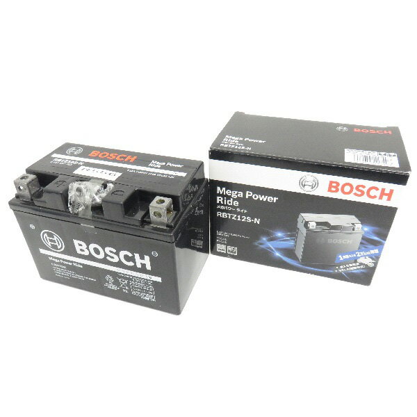 BOSCH ボッシュ :二輪車用バッテリー 液入り充電済み RBTZ12S-N 