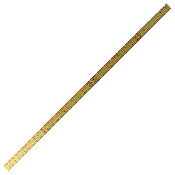 シンワ測定:竹製ものさし かね3尺 71919 4960910719194 大工道具 測定具 直尺