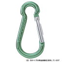 【メール便送料無料】土牛産業 アルミカラービナ G-1 グリーン 4962819100301(4)