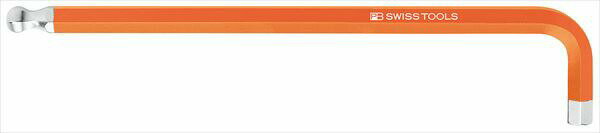 PB SWISS TOOLS(PBスイスツールズ) 212.L5ORJ ロングボールレインボーレンチオレンジ(J) 212L-5OR