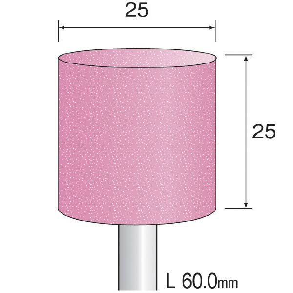 ミニターの一覧はこちら□研削用ゴム砥石□1Pack5本入り□寸法L: 60.0mm□適合素材:セラミックス、ガラス、工具鋼、合金鋼、超硬合金、サーメット、一般鋼、ステンレス、アルミニウム、銅□研磨作業に適したゴム砥石です。□優れた自生作用により、細目粒度であっても目づまりが起こりません。□硬さ:ハードタイプ□砥粒:WA□安全のため、保護メガネ等、保護具を必ず着用して下さい。工具の最高回転数を超えて使用しないで下さい。□センタンツールの仕様変更については別途ご相談下さい。□都合により予告なく仕様を変更することがあります。□MINIMO推奨ハンドピース(最適):M21D□MINIMO推奨ハンドピース(使用可能):M21HD最高使用回転数(rpm):10000外径(mm):25粒度(.):120軸径(mm):6幅(mm):25JANCD：4571130875487【銀行振込・コンビニ決済】等前払い決済予定のお客様へ当商品は弊社在庫品ではなく、メーカー取寄せ品でございます。在庫確認後に注文確認を行い、お支払いのお願いを送信させて頂きます。休業日、13:00以降のご注文の場合は翌営業日に上記手続きを行います。お時間が掛かる場合がございます。