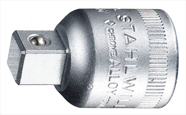 STAHLWILLE(スタビレー)の一覧はこちら3/8"SQのソケット等を1/2"SQラチェット等に装着する際に使用する高品質なHPQシリーズのアダプター●サイズ("SQ)：凹1/2x凸3/8●全長(mm)：35●外径(mm)：22.7●質量(g)：55●3/8"SQのソケット等を1/2"SQラチェット等に装着する際に使用する高品質なHPQシリーズのアダプター。JANCD:4018754013029【銀行振込・コンビニ決済】等前払い決済予定のお客様へ当商品は弊社在庫品ではなく、メーカー在庫品です。在庫確認後に注文確認を行い、お支払いのお願いを送信させて頂きます。休業日、14:00以降のご注文の場合は翌営業日に上記手続きを行います。お時間が掛かる場合がございます。