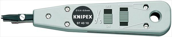 KNIPEX（クニペックス） 9740-10 LSA-PLUS端子用インサートツール 【新規登録用】