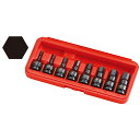 【メーカー直送】JTCオートツールズ 差込12.7mm インパクト6角ソケットセット JTCJ408H