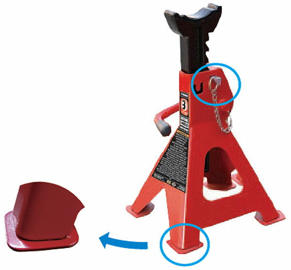 【メーカー直送】JTCオートツールズ ジャッキスタンド JTC403C