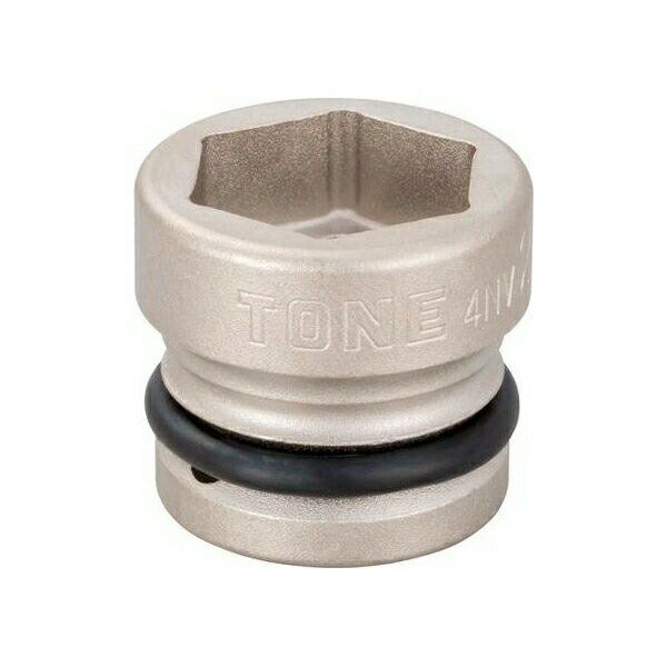 乐天商城 - TONE（トネ） インパクト用ショートソケット（6角） 4NV-19SS ●差込角12.7mm（1/2inch） ●二面幅19mm ●6角 ●二面幅19mm