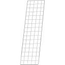 TRUSCO(トラスコ中山) スチール製メッシュラック用サイドネット 800X235 MES-G0823