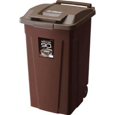 【メーカー直送】アスベル SP ハンドル付ダストボックス90 二輪 ブラウン 672835 【メーカー直送】アスベル SP ハンドル付ダストボックス90 二輪 ブラウン 672835