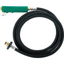 TRUSCO(トラスコ中山) プロパンバーナー用ホース 10M バルブ付 TB-H10MB