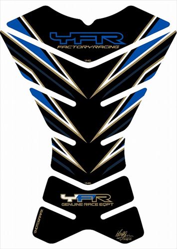 PLOT（プロト） タンクパッド ブラック/ブルー X3 SERIES MT-X3Y2KB MT-X3Y2KB