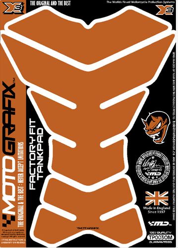 PLOT（プロト） タンクパッド PLAIN オレンジメタリック MT-TP003OM MT-TP003OM