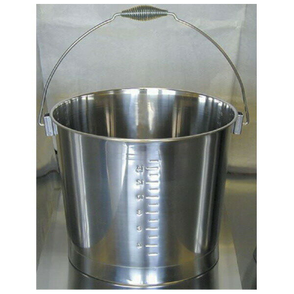 スギコ産業 18-8目盛付バケツ（ニギリステン） SH-641B-H