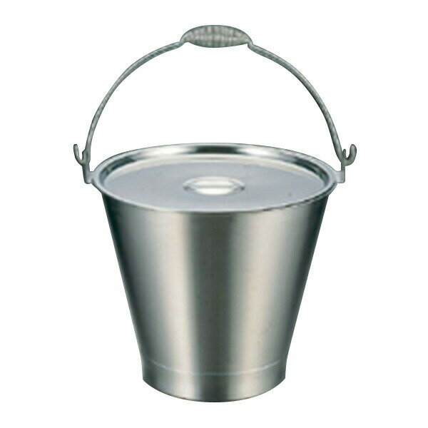 スギコ産業 18-8バケツ（ベース付） SH-549-13WBH