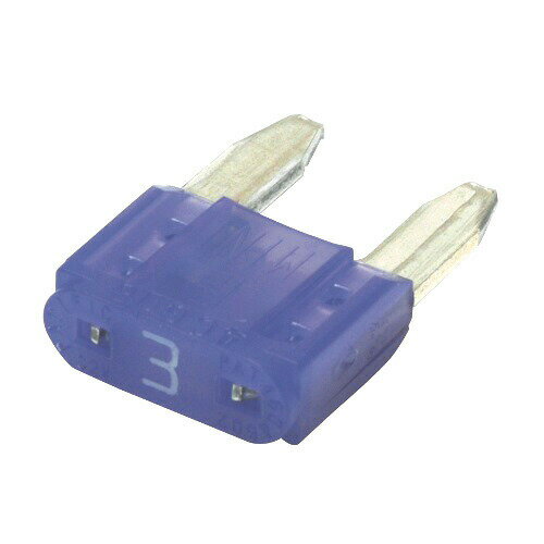 【メーカー直送】FUJIX（フジックス） ミニ平型ヒューズ 3A 10個 PT831-10