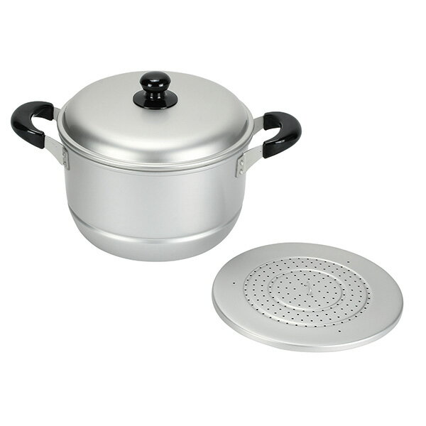 パール金属 ニューセレット アルミ両手兼用鍋24cm H-2415