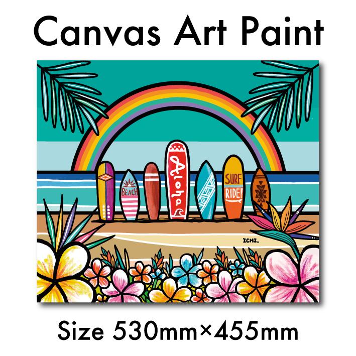 絵画 アート 絵 ハワイ サーフアート ハワイアンアート 木張りキャンバス インテリア ハワイアン 波 ビッグウェーブ 南国 カリフォルニア おしゃれ アロハ サーファー サーフィン サーフ 海 ビーチ プルメリア hawaii aloha California surf beach