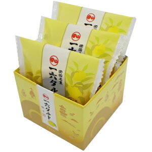 ひと切れ一六タルト「柚子」3個入【四国名菓】【包装・熨斗不可】【和菓子 老舗 プチギフト 愛媛】【珈琲・和菓子アワード2016 グランプリ】