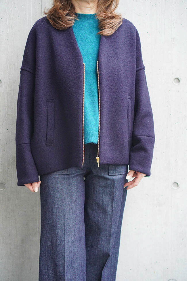 楽天市場】passione パシオーネ ノーカラー コートの通販