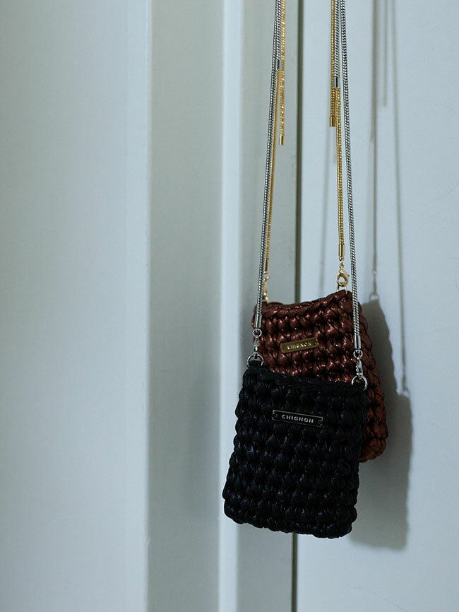 Rakuten - CHIGNON シニヨン クロシェミニBAG レディースアクセサリー レディースミニバッグ