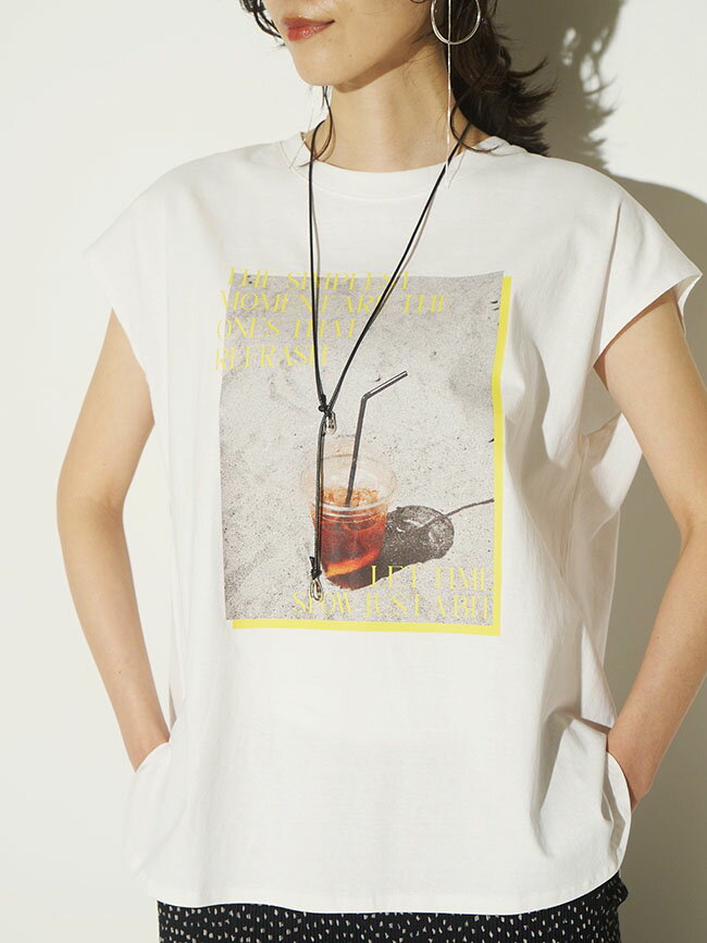 Rakuten - CHIGNON シニヨン フォトフレンチTシャツ レディースカットソー 初夏シーズン 8462-402
