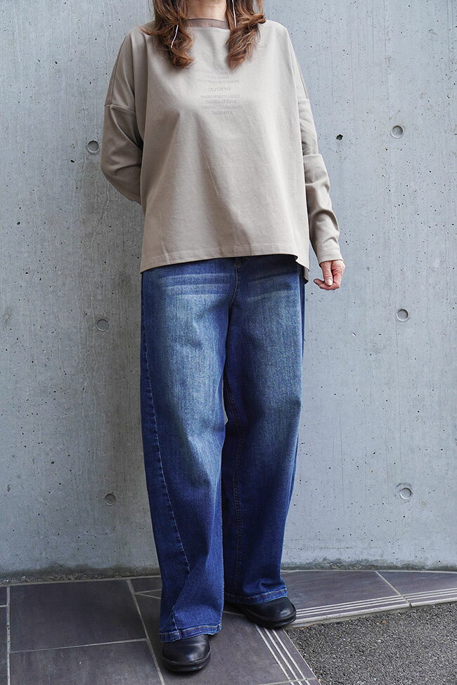 ayane アヤン ポンチ素材 ゆるTシャツ ...の紹介画像2