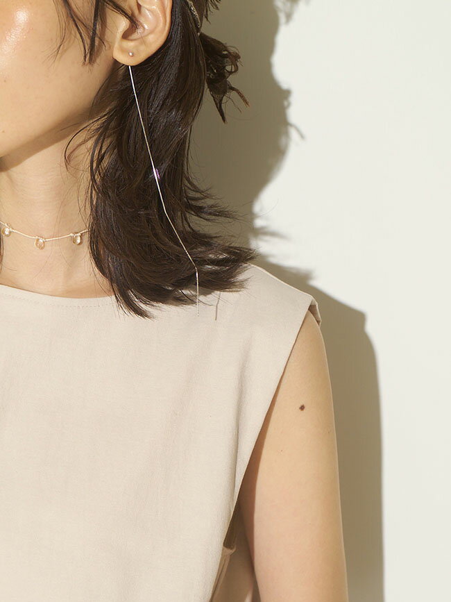 Rakuten - CHIGNON シニヨン レディースピアス ボックスチェーンアメリカンピアス ボックスチェーンピアス 0062-434sh