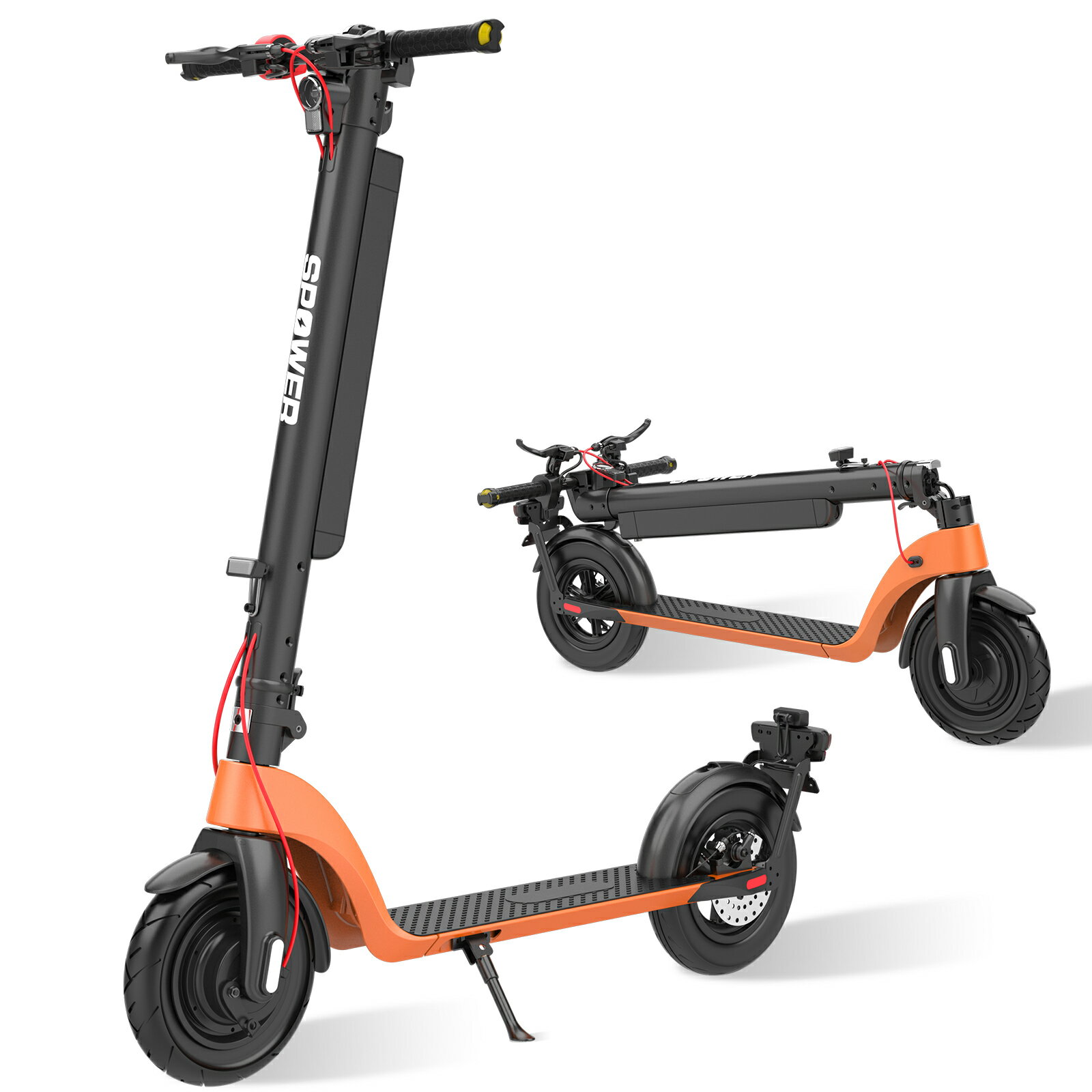 楽天市場】電動 キックスケーター（カラーオレンジ）（スケートボード