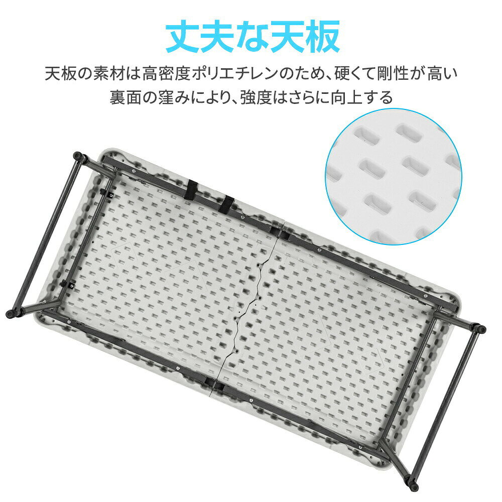 キャンプ テーブル 折りたたみテーブル 屋外 レジャーテーブルセット 120x60cm 軽量 コンパクト 高さ調整 折りたたみ テーブル ハイテーブル バーベキュー用品 バーベキュー テーブル キャンプ用品 アウトドア ichitastore-10000156 ichitastore サンプル画像2