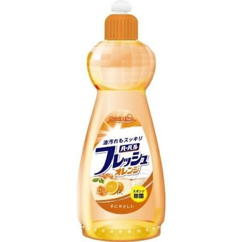 【台所用洗剤】ミツエイ ハーバルフレッシュ オレンジ 600mL 泡切れ良好 油汚れすっきり スポンジ除菌 ..