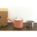 花蓮 軽量 急須 小 赤 軽い スーパーステンレス茶漉し お茶 日本茶 紅茶 ティー ポット 茶器 織部 モダン 和モダン 波佐見焼 陶磁器 陶器 土鍋 和 和風 日本製 レッド レトロ ギフト プレゼント 贈り物 贈物 母の日 誕生日 お誕生日 結婚祝い