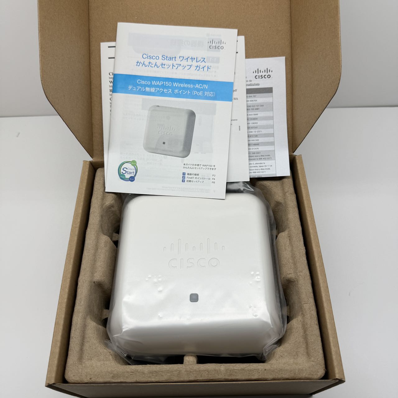 Cisco Systems WAP150-J-K9-JP WAP150 小規模オフィス向け ワイヤレスアクセスポイント 無線LAN Wi-Fi