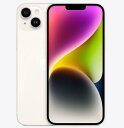 「新品」 iPhone 14 Plus 256GB スターライト MQ4L3J/A 6.7インチ アイフォン 14プラス 本体 のみ アイフォン14 プラス iPhone14 Plus ..